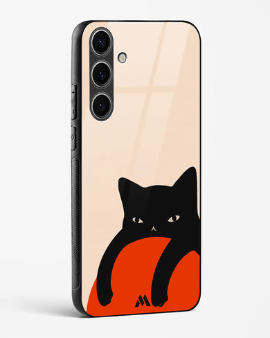 Purrfect Chill Glass Case Phone Cover (Samsung)