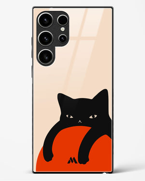 Purrfect Chill Glass Case Phone Cover (Samsung)
