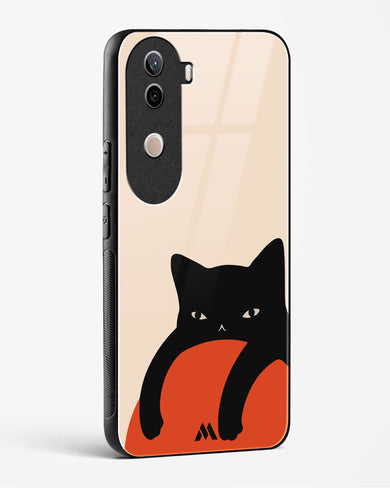 Purrfect Chill Glass Case Phone Cover (Vivo)