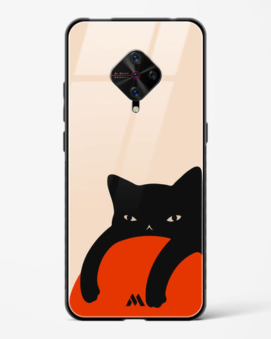 Purrfect Chill Glass Case Phone Cover (Vivo)