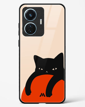 Purrfect Chill Glass Case Phone Cover (Vivo)