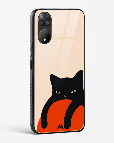 Purrfect Chill Glass Case Phone Cover (Vivo)