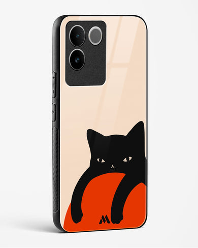 Purrfect Chill Glass Case Phone Cover (Vivo)