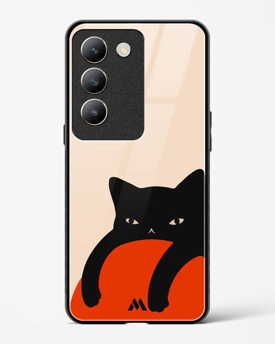 Purrfect Chill Glass Case Phone Cover (Vivo)