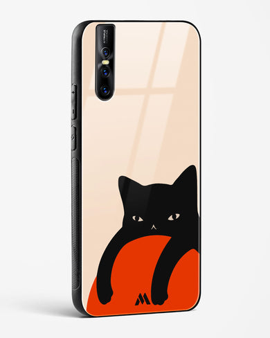 Purrfect Chill Glass Case Phone Cover (Vivo)