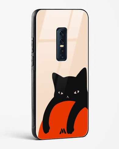 Purrfect Chill Glass Case Phone Cover (Vivo)