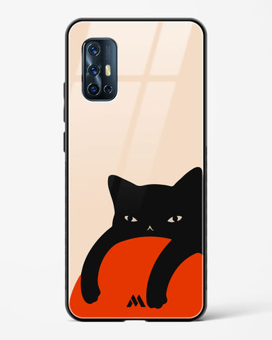 Purrfect Chill Glass Case Phone Cover (Vivo)