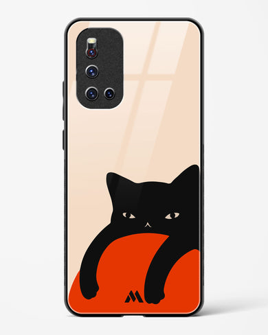 Purrfect Chill Glass Case Phone Cover (Vivo)