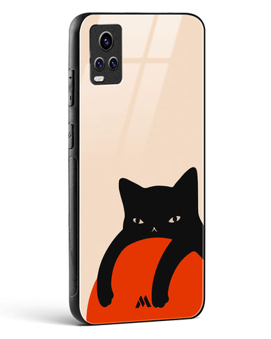 Purrfect Chill Glass Case Phone Cover (Vivo)