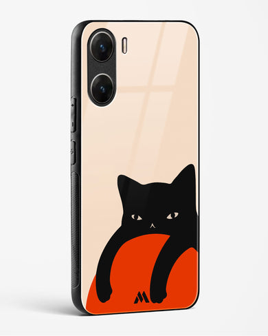 Purrfect Chill Glass Case Phone Cover (Vivo)