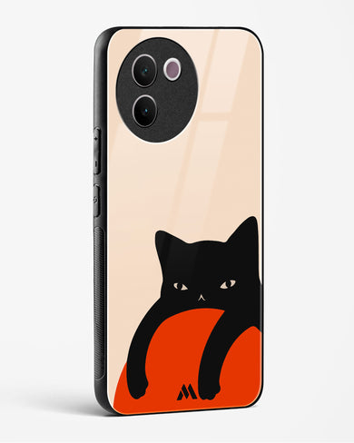 Purrfect Chill Glass Case Phone Cover (Vivo)