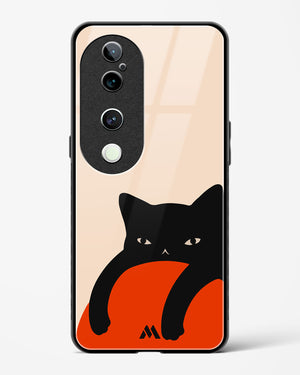 Purrfect Chill Glass Case Phone Cover (Vivo)