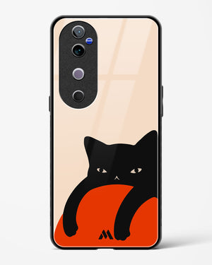 Purrfect Chill Glass Case Phone Cover (Vivo)
