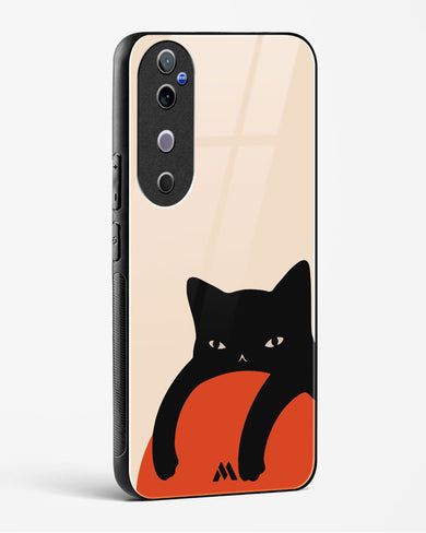 Purrfect Chill Glass Case Phone Cover (Vivo)