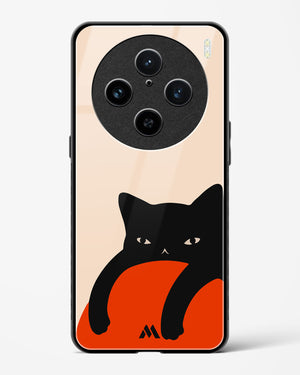 Purrfect Chill Glass Case Phone Cover (Vivo)