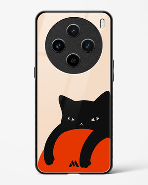 Purrfect Chill Glass Case Phone Cover (Vivo)