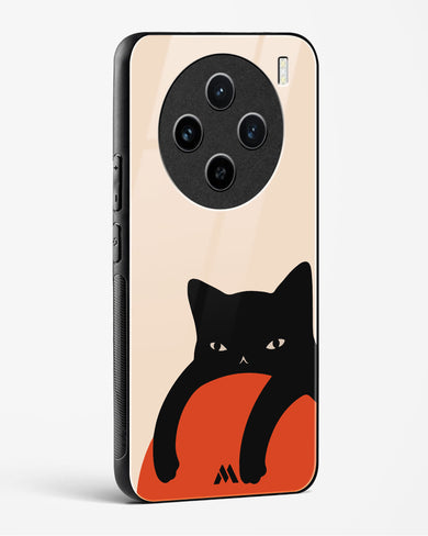 Purrfect Chill Glass Case Phone Cover (Vivo)