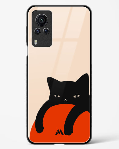 Purrfect Chill Glass Case Phone Cover (Vivo)