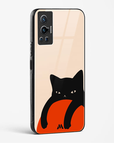 Purrfect Chill Glass Case Phone Cover (Vivo)