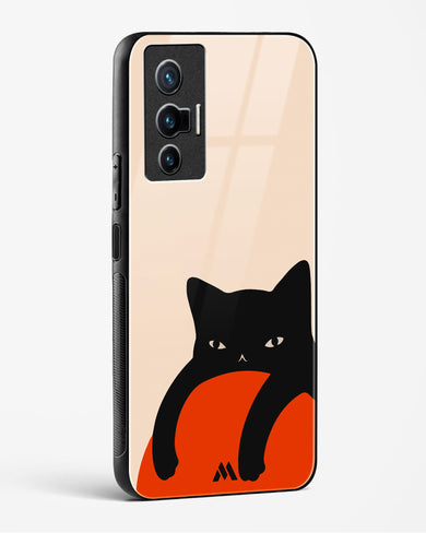 Purrfect Chill Glass Case Phone Cover (Vivo)