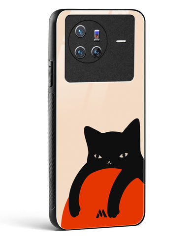 Purrfect Chill Glass Case Phone Cover (Vivo)