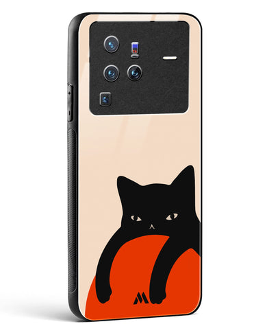 Purrfect Chill Glass Case Phone Cover (Vivo)