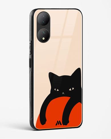 Purrfect Chill Glass Case Phone Cover (Vivo)