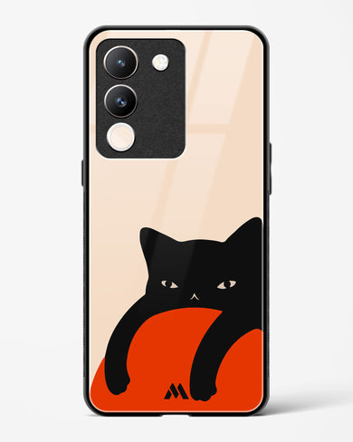 Purrfect Chill Glass Case Phone Cover (Vivo)