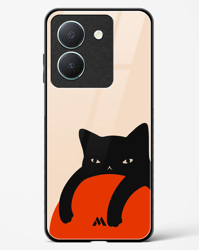 Purrfect Chill Glass Case Phone Cover (Vivo)