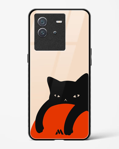 Purrfect Chill Glass Case Phone Cover (Vivo)