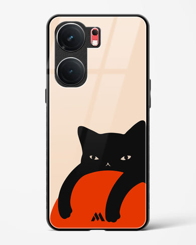 Purrfect Chill Glass Case Phone Cover (Vivo)