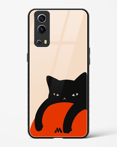 Purrfect Chill Glass Case Phone Cover (Vivo)