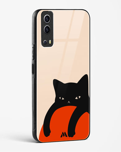 Purrfect Chill Glass Case Phone Cover (Vivo)