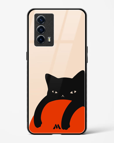 Purrfect Chill Glass Case Phone Cover (Vivo)