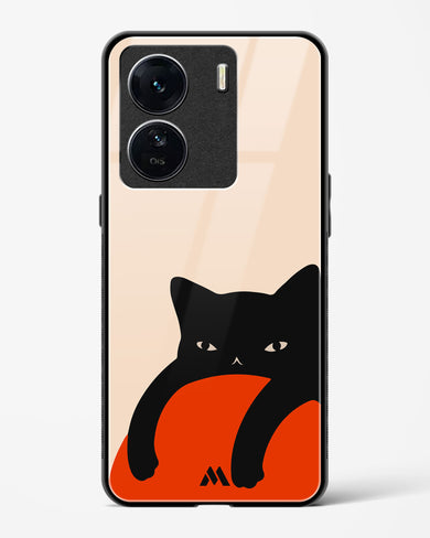 Purrfect Chill Glass Case Phone Cover (Vivo)