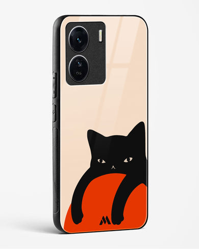 Purrfect Chill Glass Case Phone Cover (Vivo)