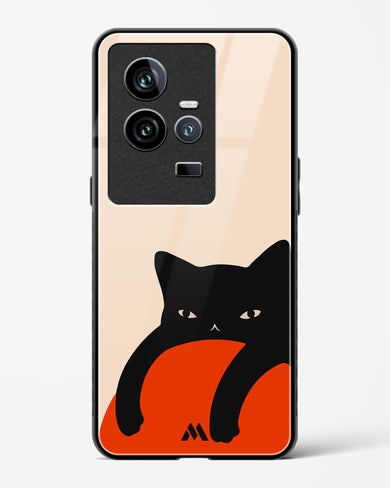 Purrfect Chill Glass Case Phone Cover (Vivo)