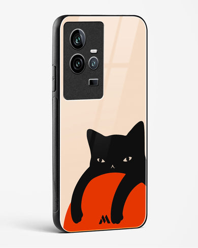 Purrfect Chill Glass Case Phone Cover (Vivo)