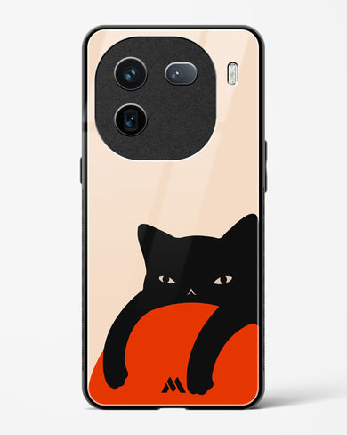 Purrfect Chill Glass Case Phone Cover (Vivo)