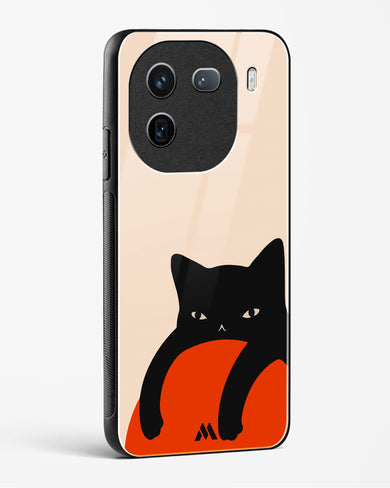 Purrfect Chill Glass Case Phone Cover (Vivo)