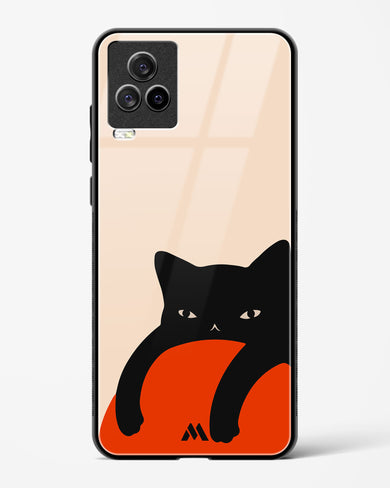 Purrfect Chill Glass Case Phone Cover (Vivo)