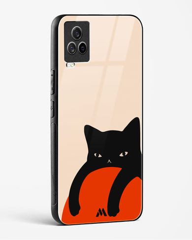 Purrfect Chill Glass Case Phone Cover (Vivo)