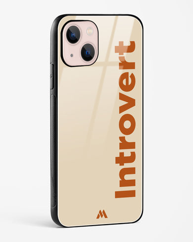 Introvert Glass Case Phone Cover (Apple)