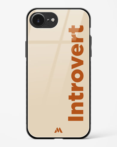 Introvert Glass Case Phone Cover (Apple)