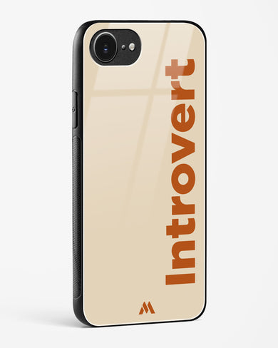 Introvert Glass Case Phone Cover (Apple)