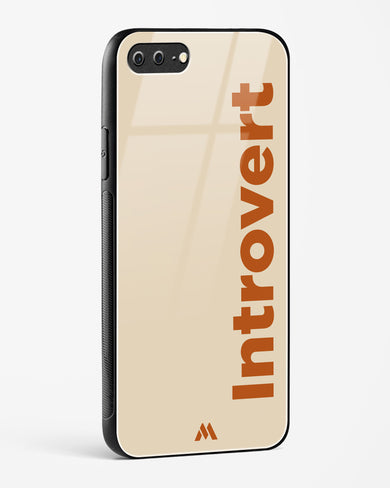 Introvert Glass Case Phone Cover (Apple)