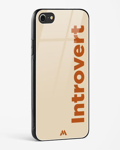 Introvert Glass Case Phone Cover (Apple)