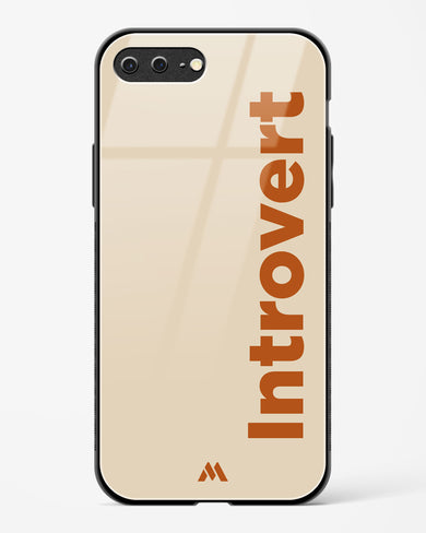 Introvert Glass Case Phone Cover (Apple)