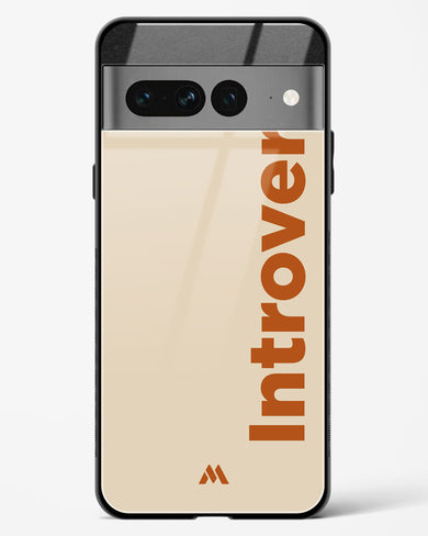 Introvert Glass Case Phone Cover (Google)