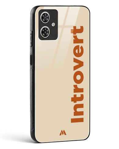 Introvert Glass Case Phone Cover (Motorola)